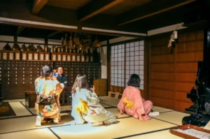 acara formal dengan kimono